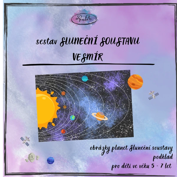 Sestav Sluneční soustavu (Vesmír)