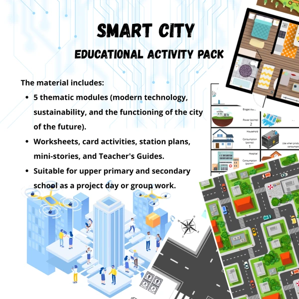 Smart City STEM Project Pack | Renewable Energy, Sustainability & Technology