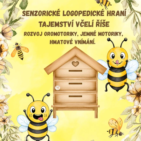 Logopedické senzorické hraní - tajemství včelí říše