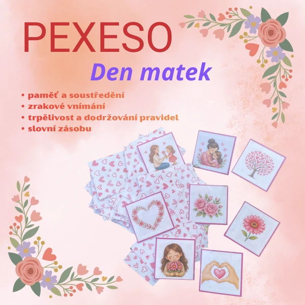 Den matek - pexeso