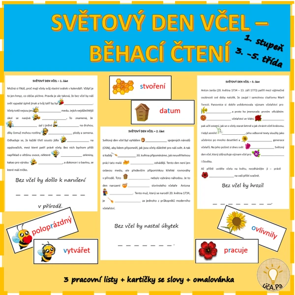SVĚTOVÝ DEN VČEL – BĚHACÍ ČTENÍ