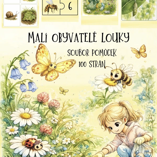 🐞🌼 Malí obyvatelé louky 🌼🐞