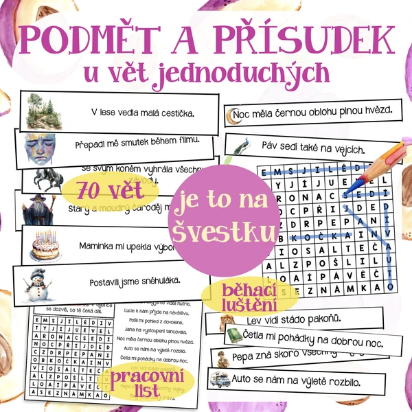 Podmět a přísudek