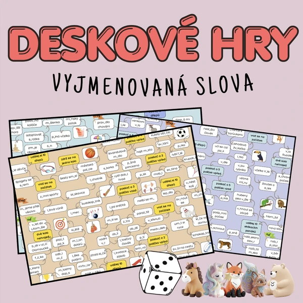 Hrajeme si s vyjmenovanými slovy