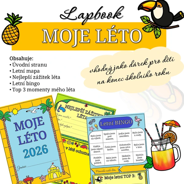 Lapbook: Moje léto