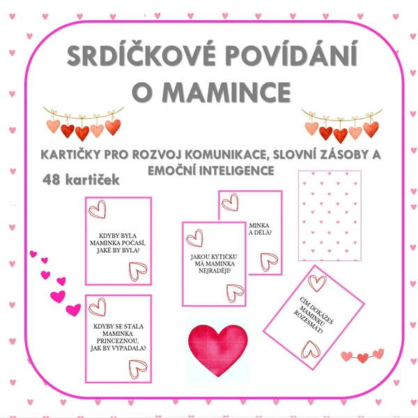 SRDÍČKOVÉ POVÍDÁNÍ O MAMINCE