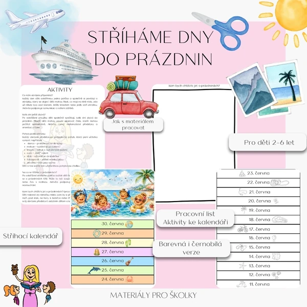 Stříháme dny do prázdnin