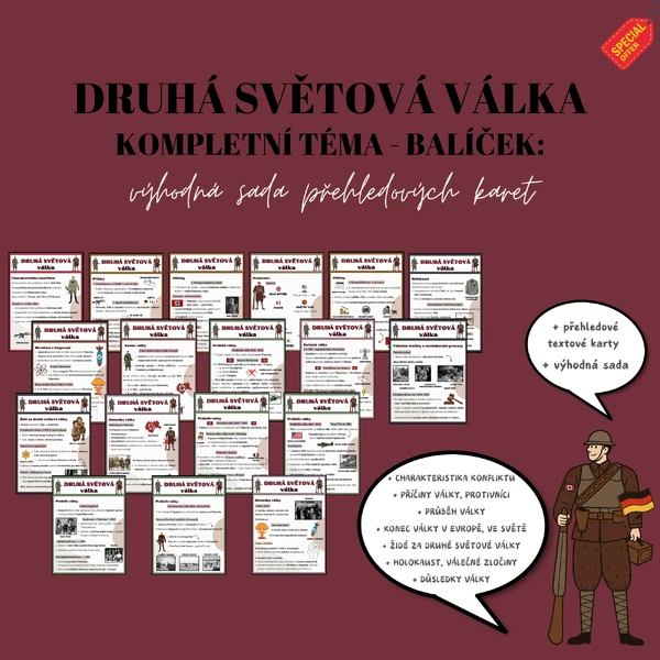 DRUHÁ SVĚTOVÁ VÁLKA: KOMPLETNÍ TÉMA