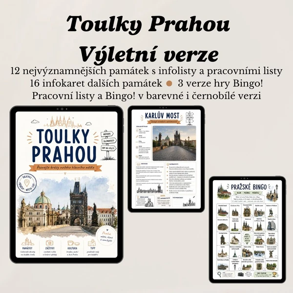 Toulky Prahou: Výletní verze