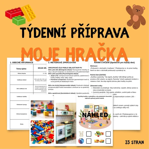 TÝDENNÍ PŘÍPRAVA - Moje hračka