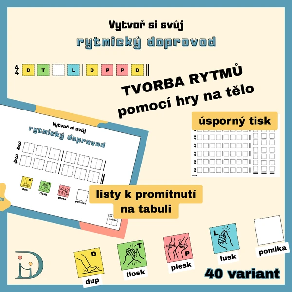 Vytvoř si svůj rytmický doprovod