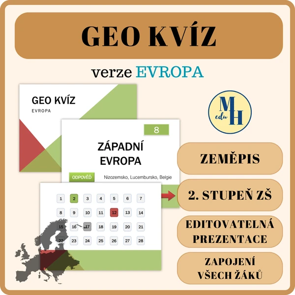 GEO kvíz - Evropa