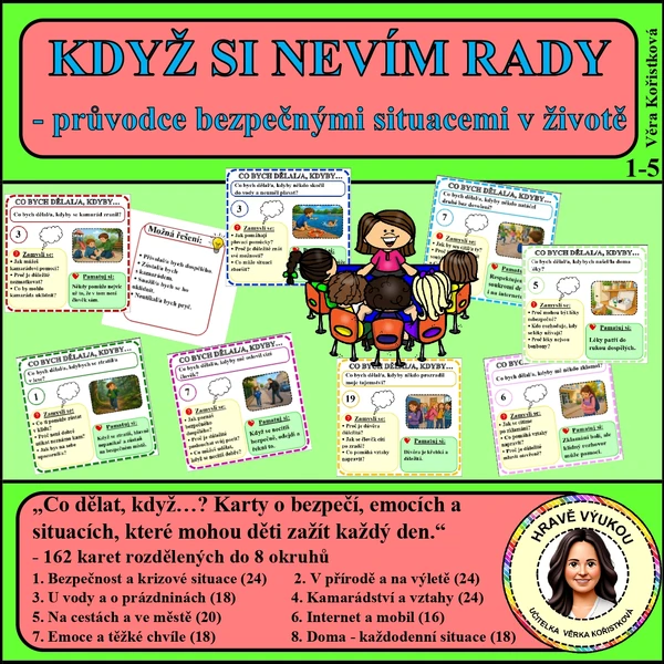 KDYŽ SI NEVÍM RADY – průvodce bezpečnými situacemi v životě