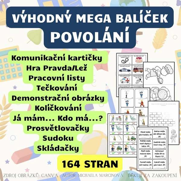 POVOLÁNÍ - výhodný MEGA balíček