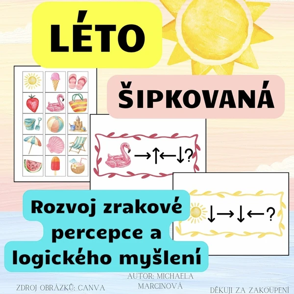 LÉTO - šipkovaná