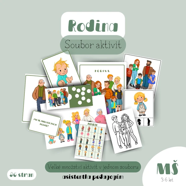 Rodina - Soubor aktivit