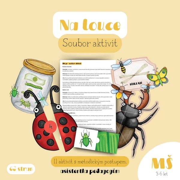 Na louce - Soubor aktivit 