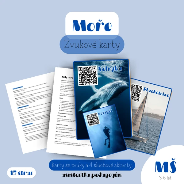 Moře - Demonstrační a zvukové karty