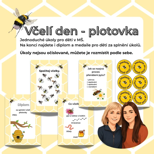Včelí den - plotovka