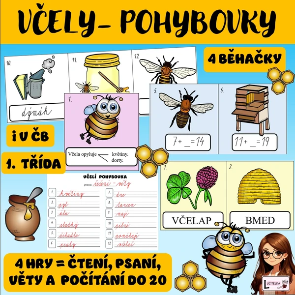 VČELY - pohybovky pro prvňáčky 