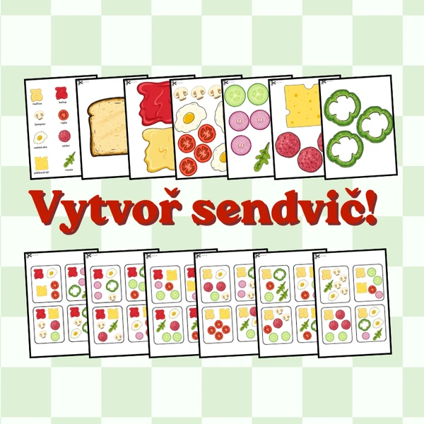 Aktivita Vytvoř sendvič!