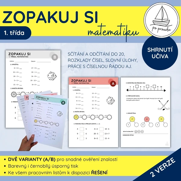 Zopakuj si | matematika pro 1. třídu