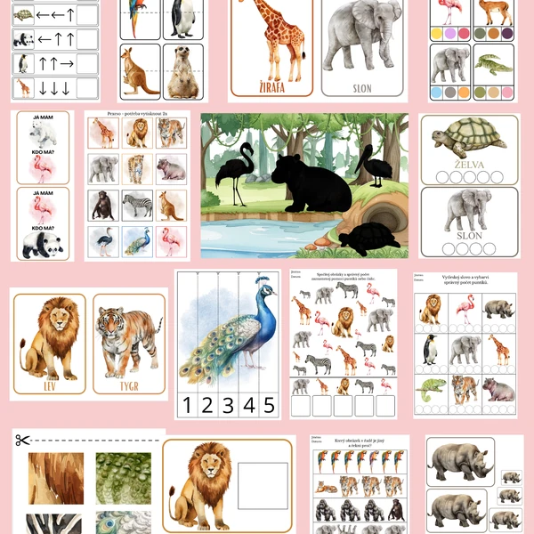 Zvířátka v zoo