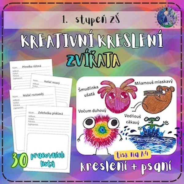 Kreativní kreslení - ZVÍŘATA