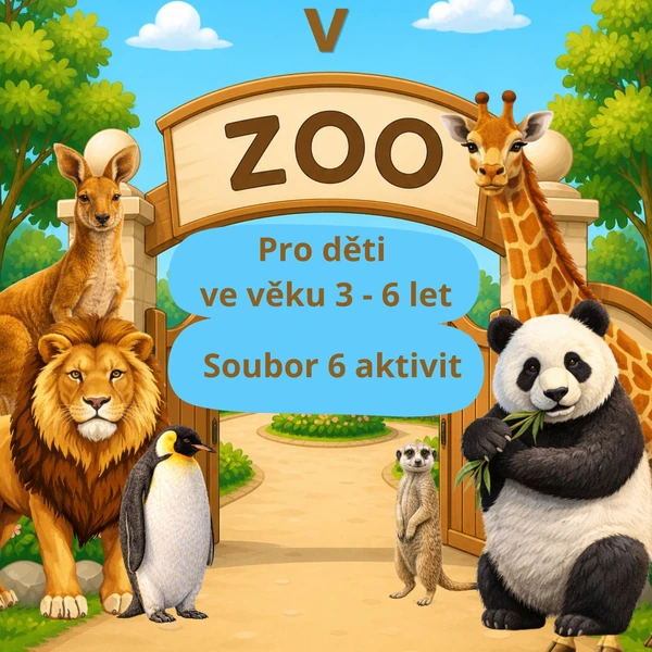 Zvířata v ZOO - soubor aktivit