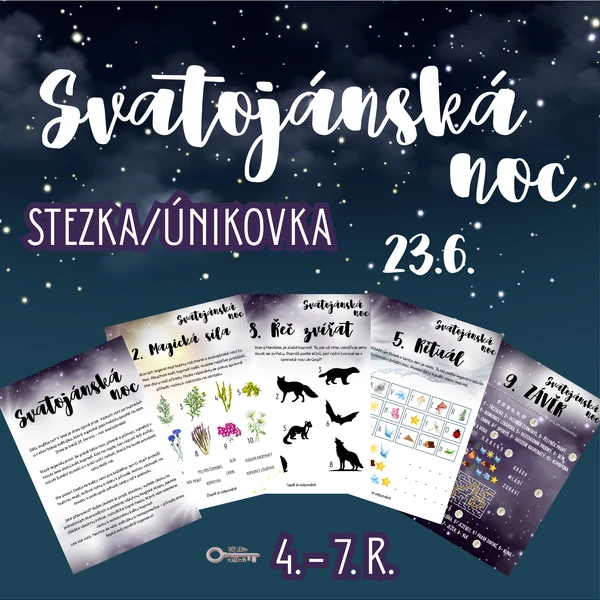 Svatojánská noc - stezka (únikovka)