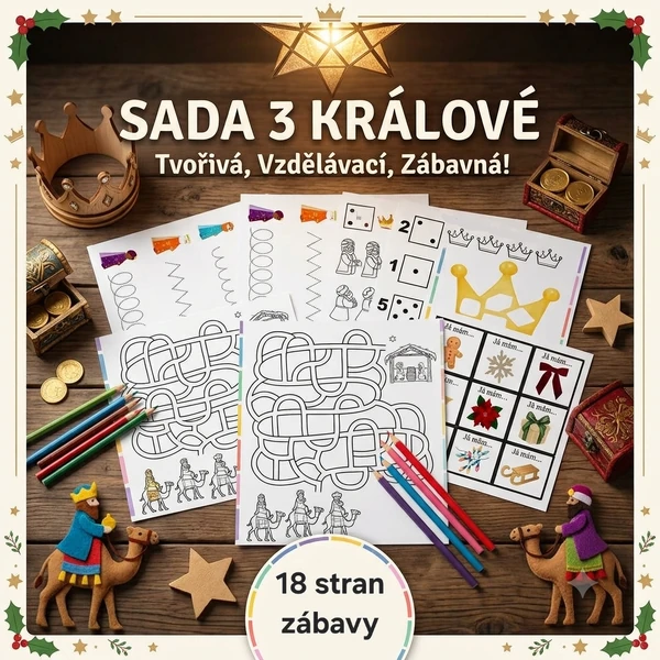 Sada - 3 Králové 🫅🫅🫅