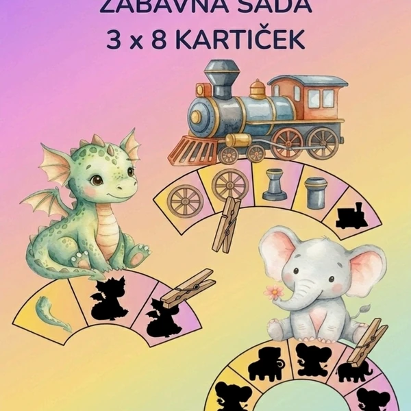 Kolíčkování: Zábavná sada 3 témat