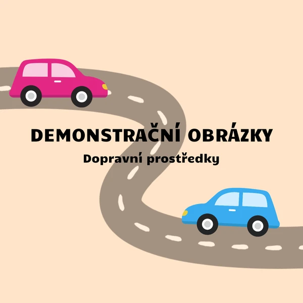 Demonstrační obrázkové karty-Dopravní prostředky