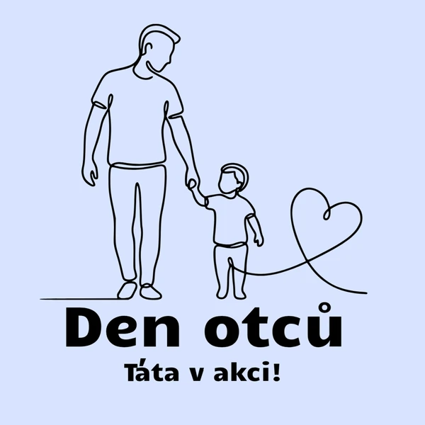 DEN OTCŮ-Pexeso, puzzle, grafomotorika, matematika, bludiště