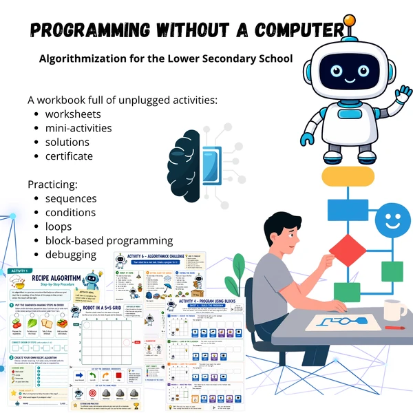 PROGRAMUJEME BEZ POČÍTAČE – Algoritmizace pro 2. stupeň ZŠ v ANGLICKÉM JAZYCE