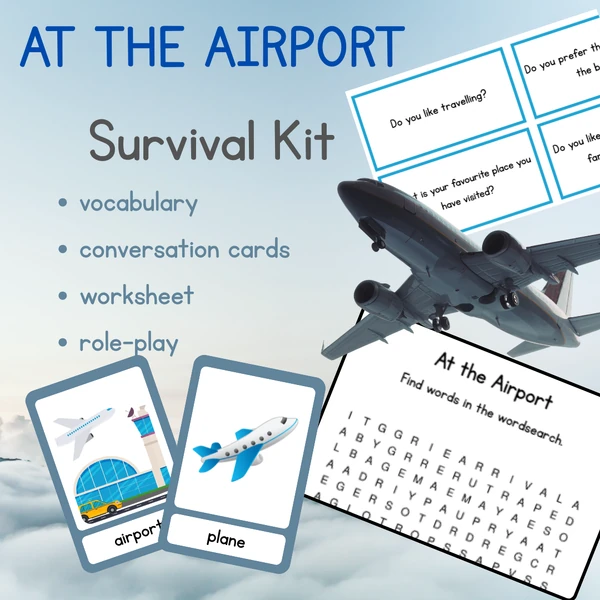 At the Airport - "Survival Kit"