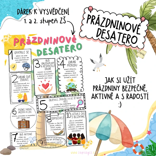 Prázdninové desatero