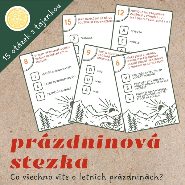 PRÁZDNINOVÁ STEZKA