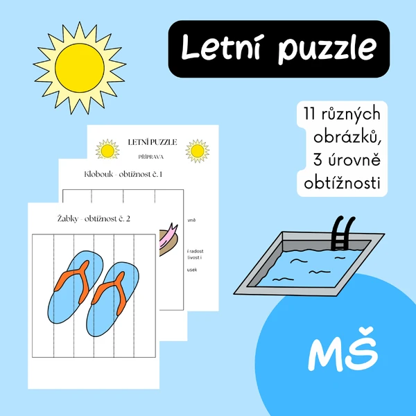 Léto - puzzle