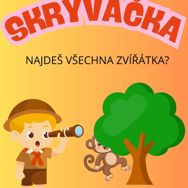 Skrývačka - zvířátka 