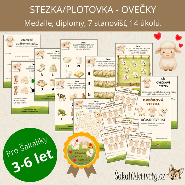  Plotovka/stezka - Ovečky 
