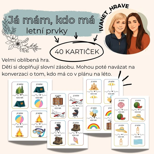 Já mám, kdo má - letní prvky