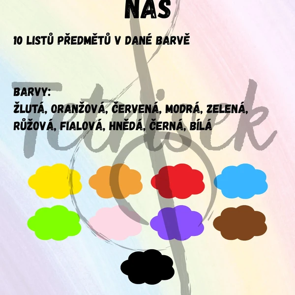 Duhové barvy - Barvy kolem nás