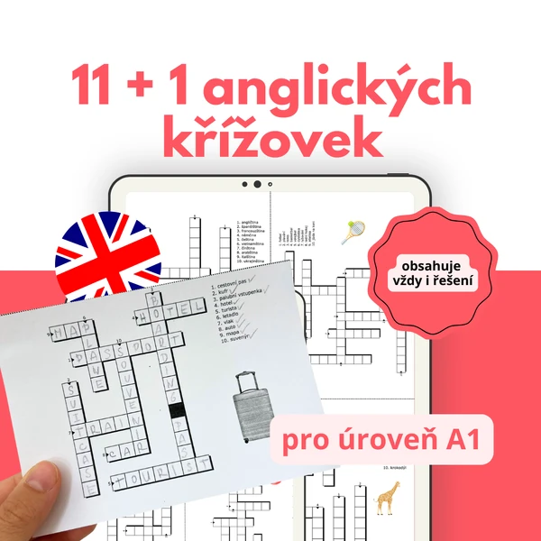 11 + 1 anglických křížovek pro začátečníky