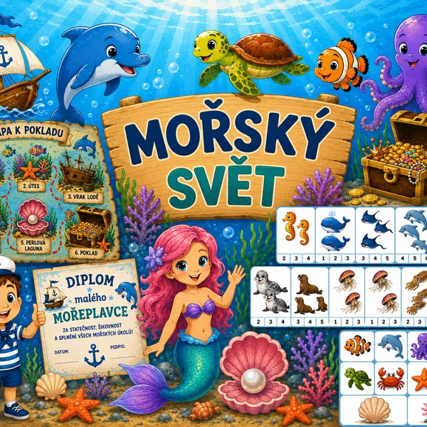 „Mořský svět – Putování za pokladem mořské víly“ 