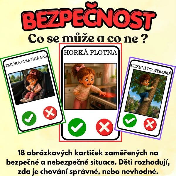 BEZPEČNOST-Co se může a co ne?