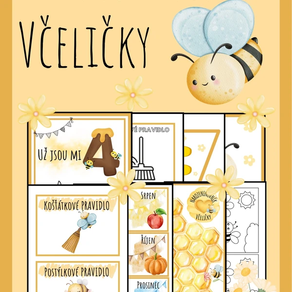 VÝZDOBA TŘÍDY - VČELIČKY 🐝