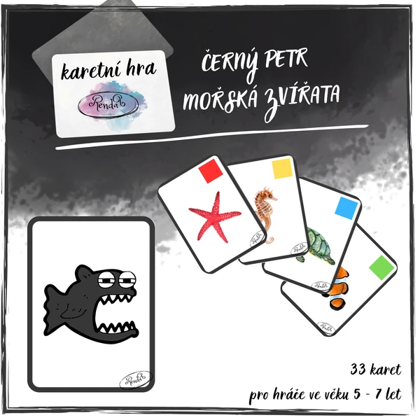 Černý Petr - Mořská zvířata