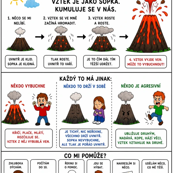 Emoce: Vztek – učíme se zvládat silné emoce