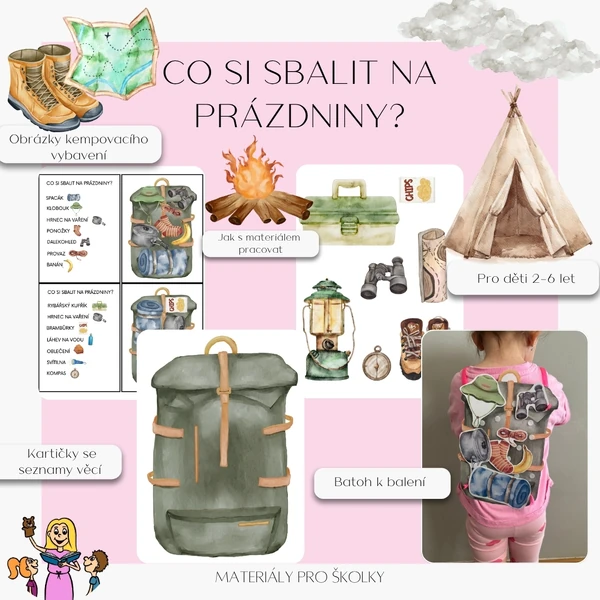 Co si sbalit na prázdniny?